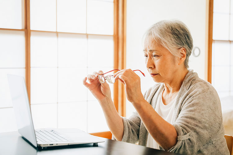 加齢黄斑変性のイメージ画像